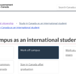 カナダのカレッジは就学中に働ける？